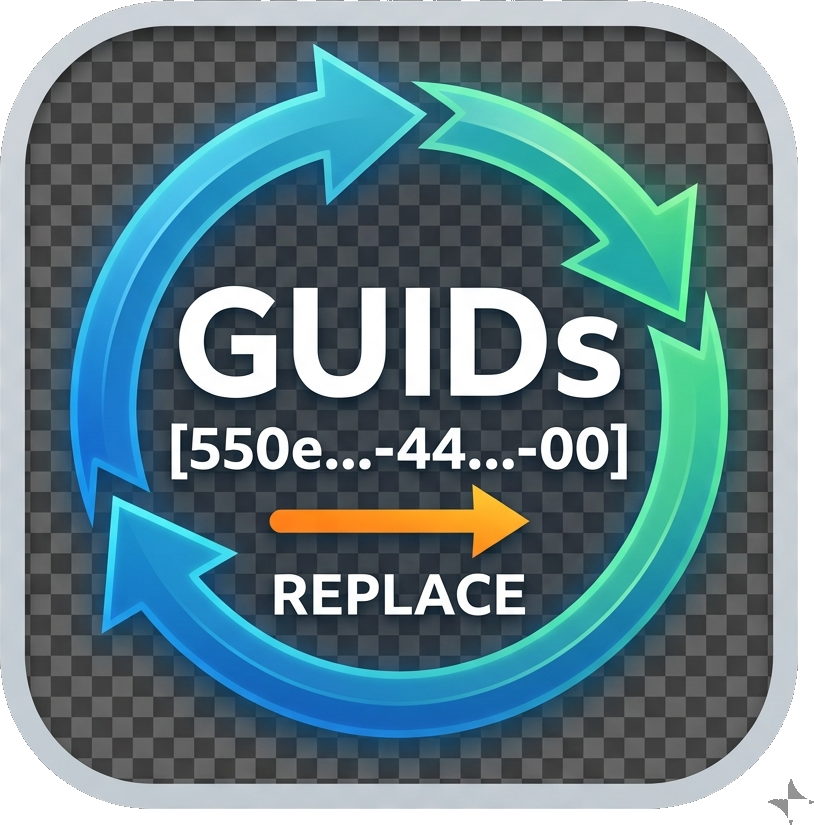 Replace GUIDs
